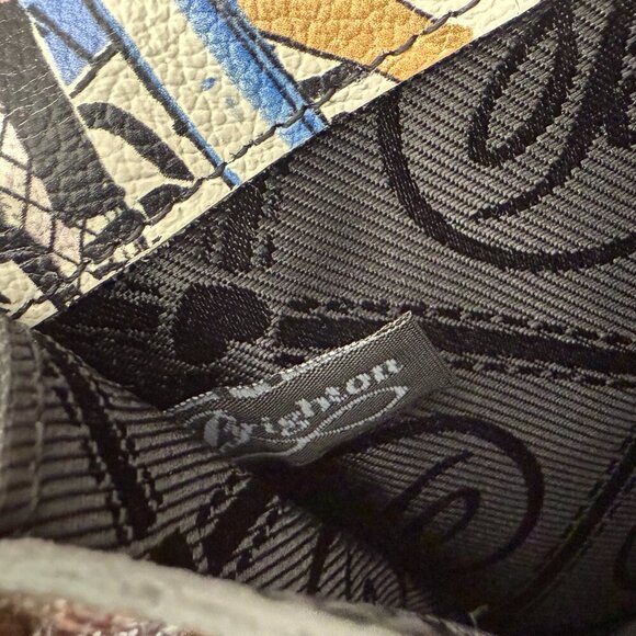 Brighton Crossbody Allure-Merci Phone Organizer Red White Blue... - Picture 7 of 8